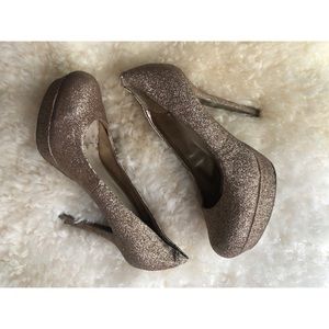 Candies glitter pumps